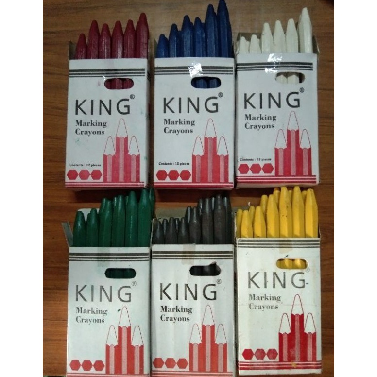 

KODE A5O Crayon King Crayon untuk kayu besi