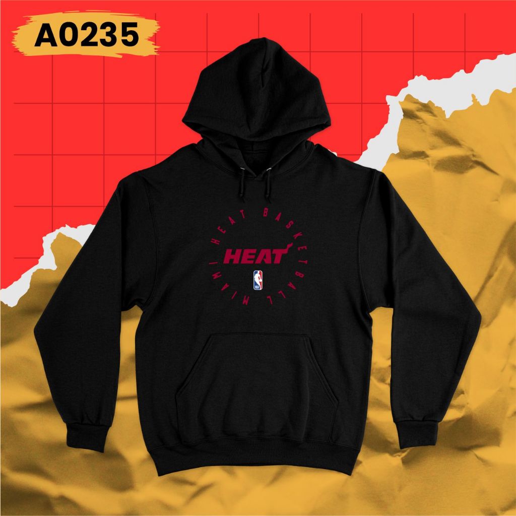 Sweater Hoodie Miami Heat Training 2024 Basket A0235