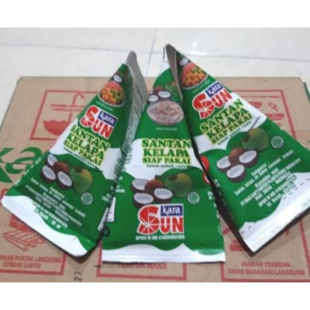 

Paket 6 Pcs Sun Kara Santan Kelapa 65ml Santan Instant Cair