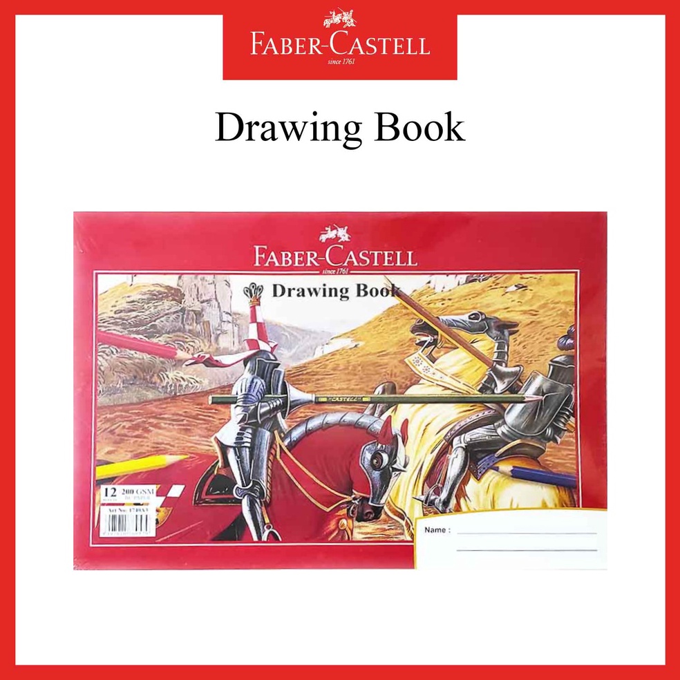 

KODE Q38T Buku Gambar Faber Castell Drawing Book Ukuran A3 Sketsa Isi 12 Lembar