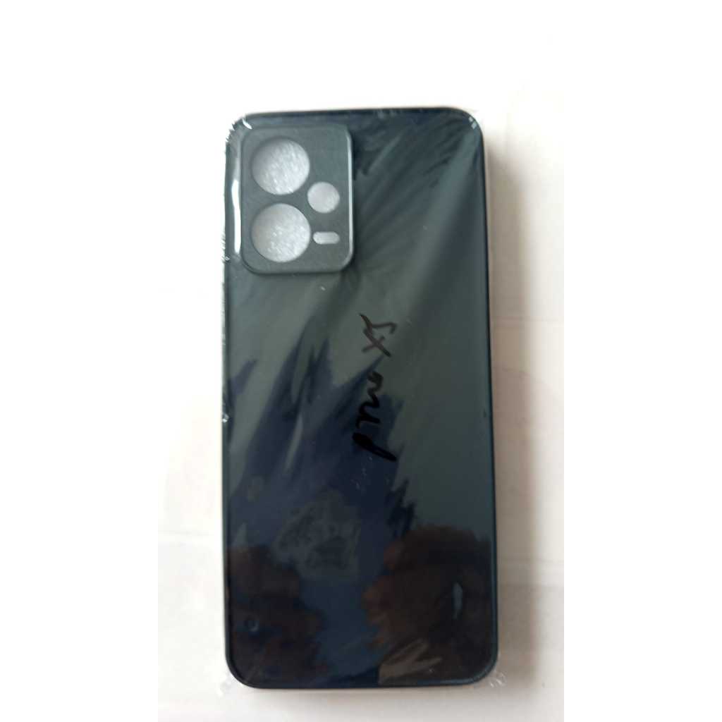 Case Poco X5 Temperedglass Rubber Sublimasi polos custom casing HP