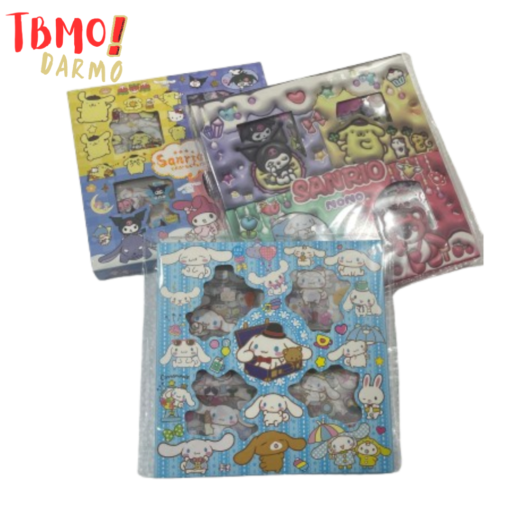 

TBMO STICKER BOX SNRIO NONO ISI 100PCS ZG-2347