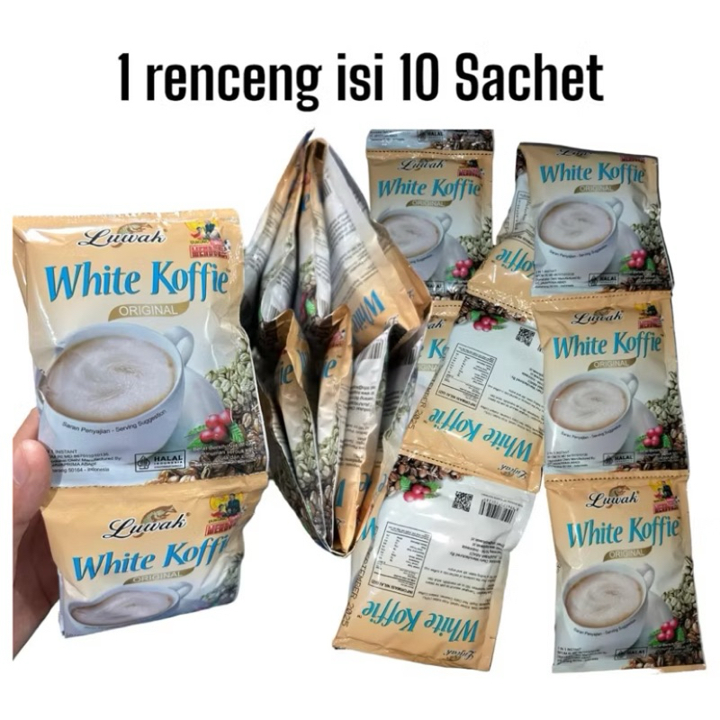 

luwak white koffie 20gr 3renteng:30 sashet