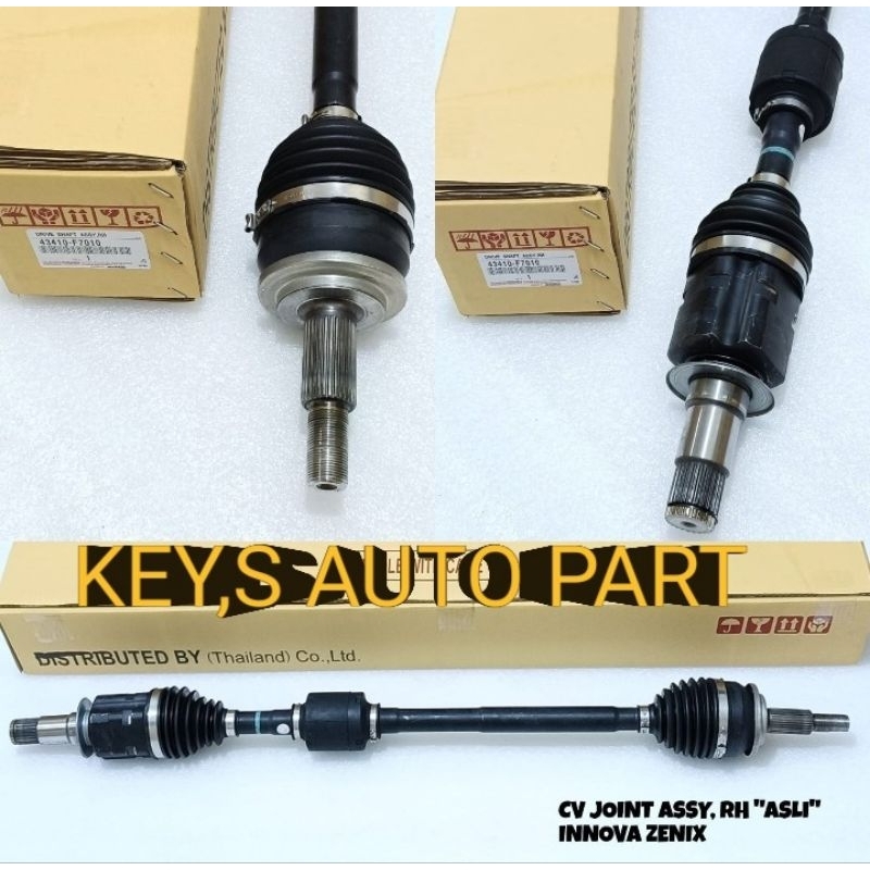 DRIVE SHAFT CV JOINT ASSY FRONT TOYOTA INNOVA ZENIX RH/LH ASLI