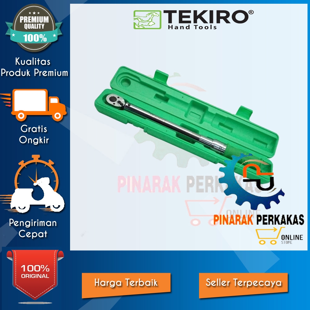 Tekiro TR8400 Kunci Torsi 1" 200-1000 Nm / Tekiro Kunci Momen 1inch