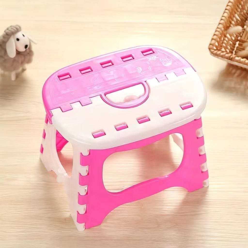 Kursi Mini Lipat Portable Praktis Kursi Anak anak Plastik Tebal / Kursi Mini Lipat Portable Plastik 
