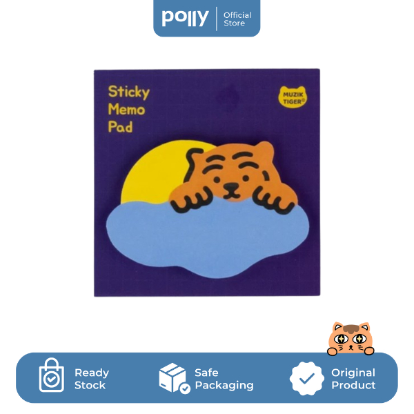

Muzik TigerCloud Tiger Sticky Memo Pad
