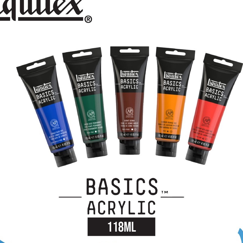 

Hemat Liquitex Basics 118ml Acrylic Color Paint 12