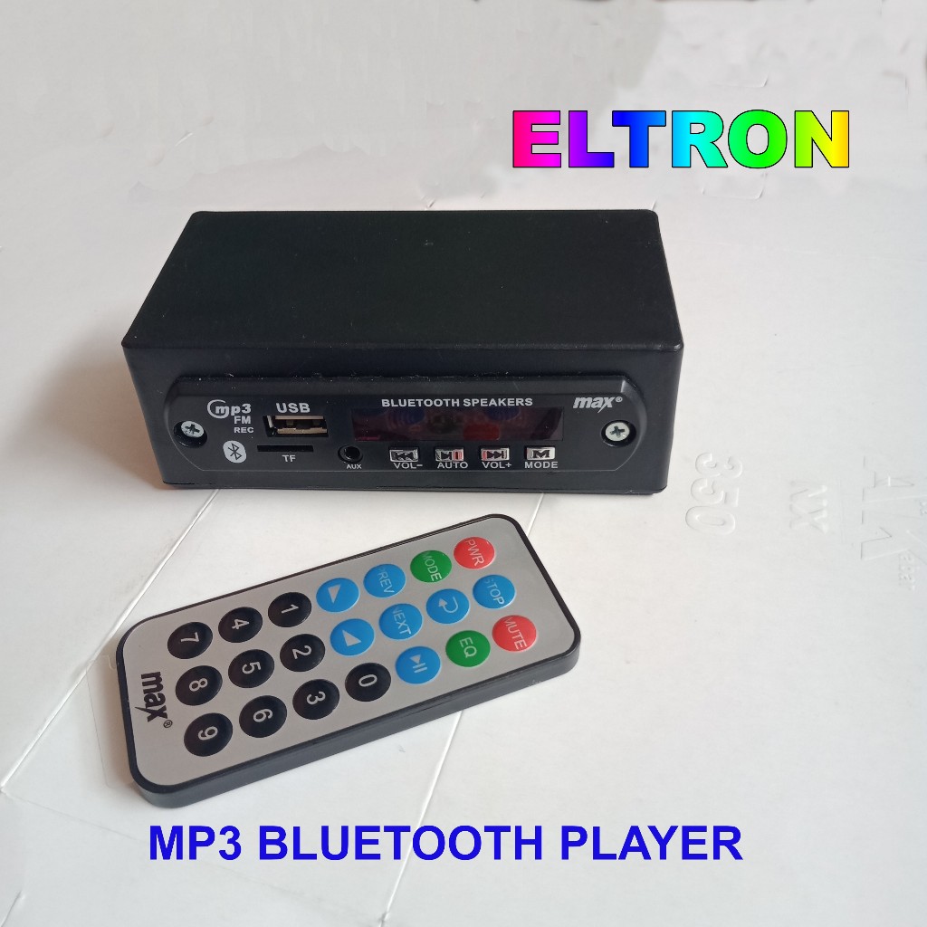 Rakitan MP3 player USB FM Radio dilengkapi Bluetooth