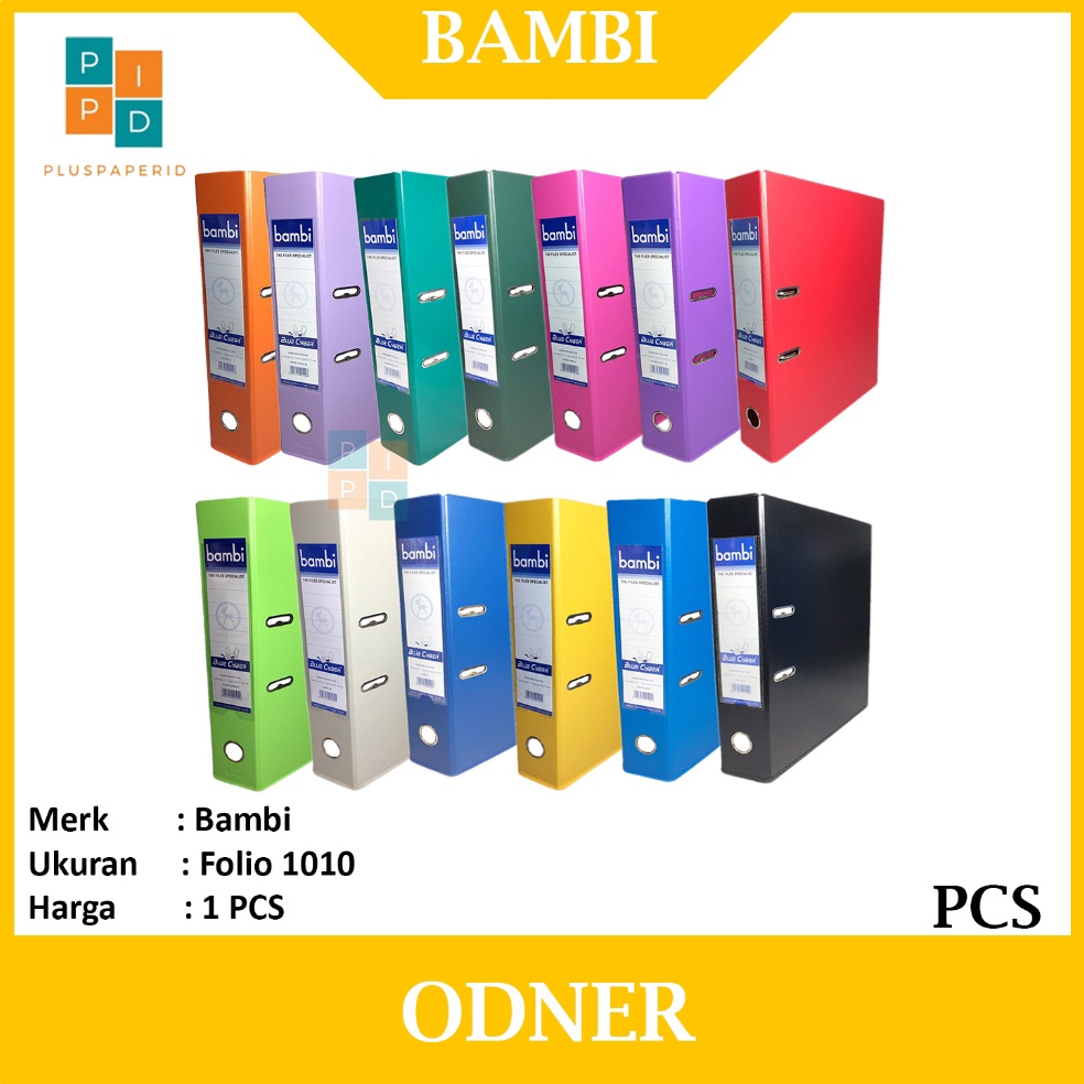 

ART N7C5 BAMBI Odner Tempat File Ukuran Folio 11 Warna PCS