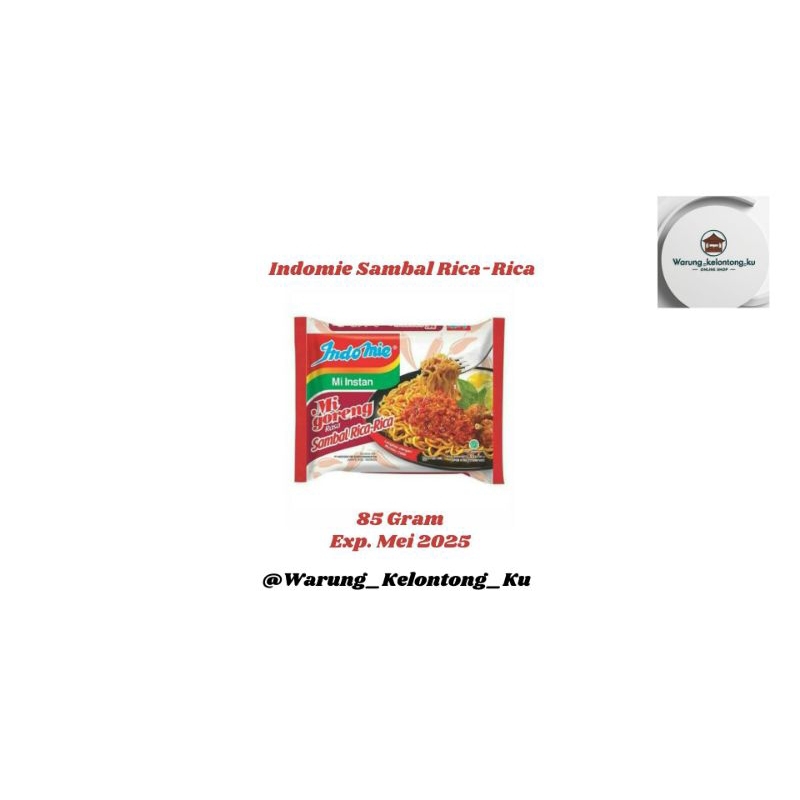 

Indomie goreng sambal rica-rica 85 gram