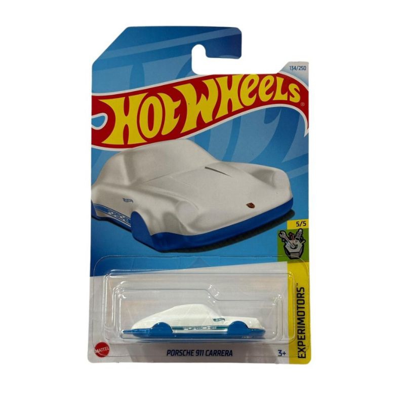 HOT WHEELS PORSCHE 911 CARRERA WARNA PUTIH KEYCHAIN