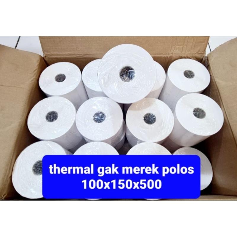 

(100*150mm*500pcs) KERTAS PENCETAK RESI SHOPEE/THERMAL/KERTAS PRINTER