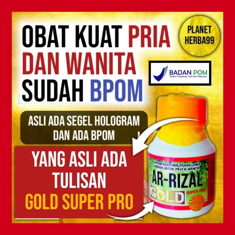 SOLUSI PRIA DAN WANITA DEWASA  ARIZAL GOLD super PRO  Obat Kuat Herbal pria tahan lama paling Ampuh 
