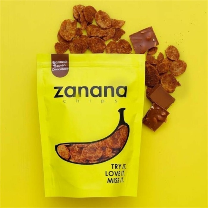 

ZANANA CHIPS RASA BROWN CHOCOLATE / KERIPIK PISANG KRIPIK RASA COKLAT