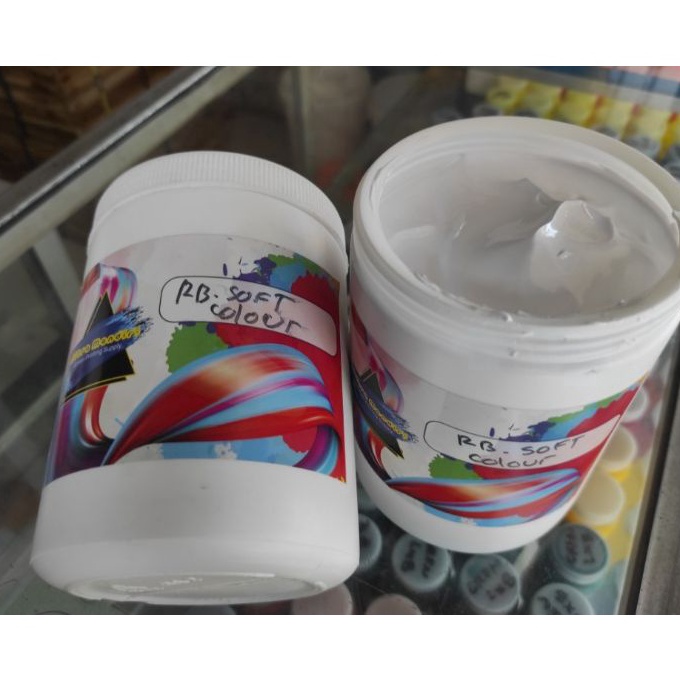 

Terlaris RubberPasta soft Colour utk campur pment1kg