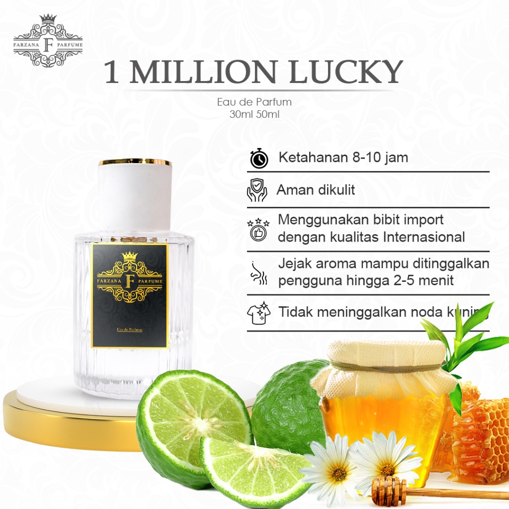 1 Million Lucky 30ml 50ml Original | Farzana Parfum