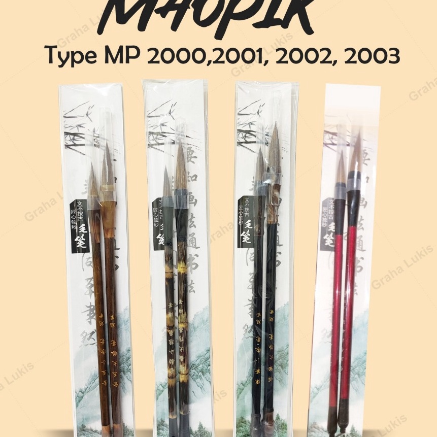 

Promo Kuas Maopi Maopik Chinese brush Set 2