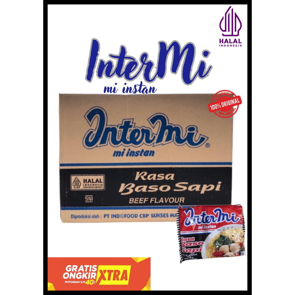 

INTERMIE BASO SAPI 1 DUS ISI 40PCS