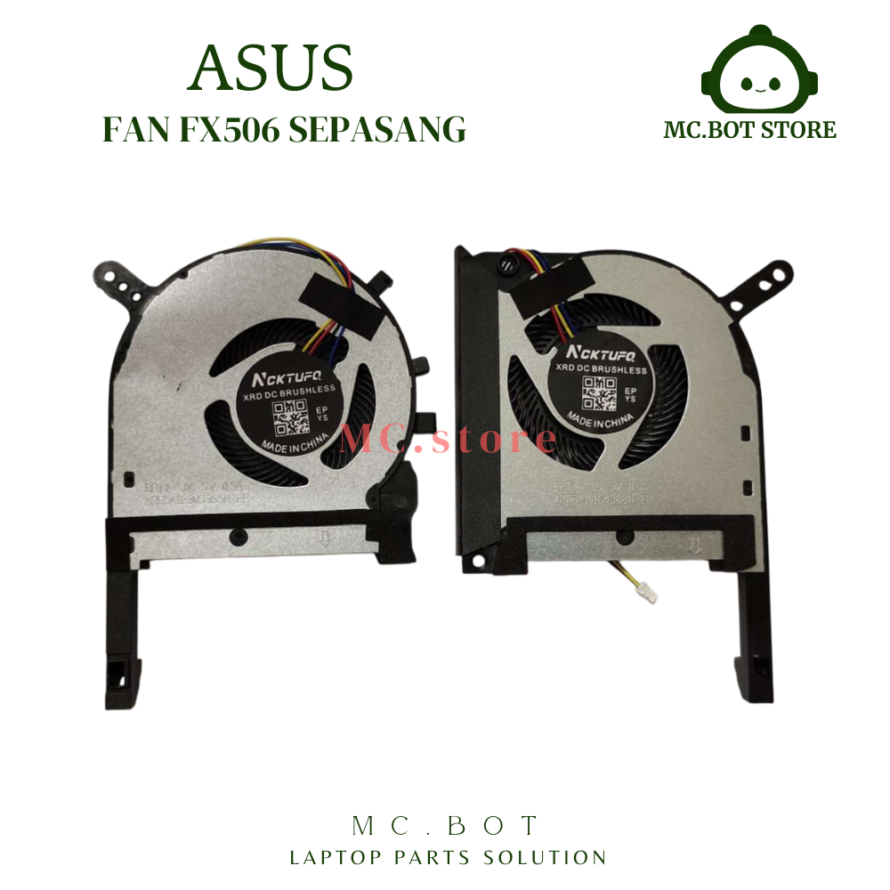 COOLING FAN ASUS GAMING FX506 FA506 FX505 FX506 FX506IH FX506II FX506LH - COUPLE