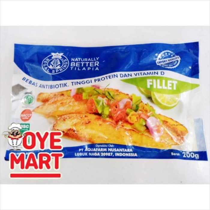 

TILAPIA FILLET 200GR / IKAN TILAPIA