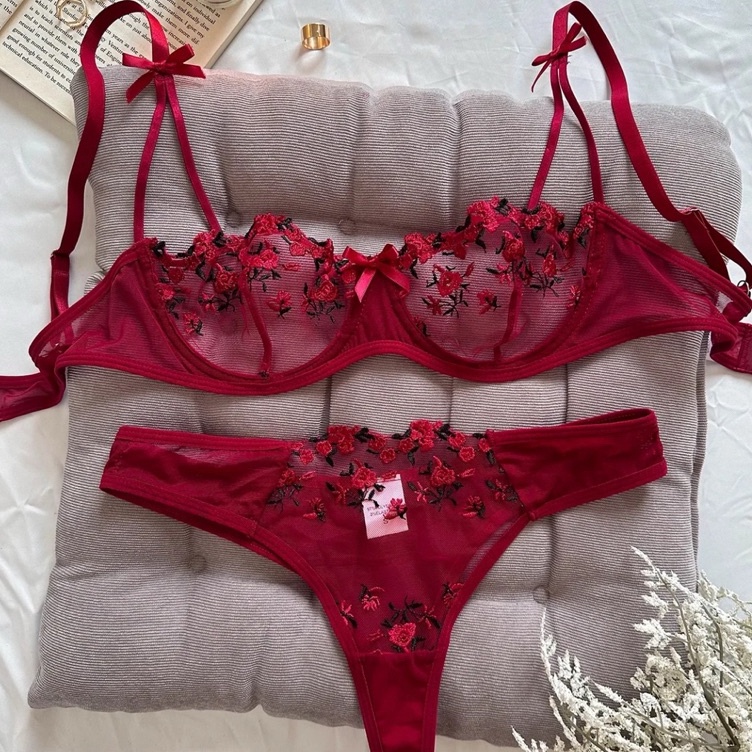Bra Set Sexy Transparant 2327  2328 ART W7K4