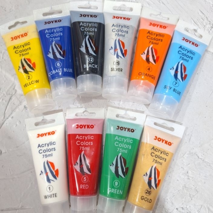 

Hemat 1 Pcs Cat Acrylic Joyko ACC75ml