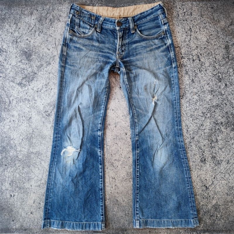 MOHON BACA DESKRIPSI...LEVIS 908 CB RARE DENIM LEATHER LABEL