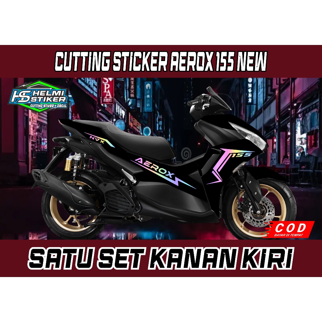 STRIPING|CUTTING STICKER AEROX 155 NEW LIS VARIASI AEROX