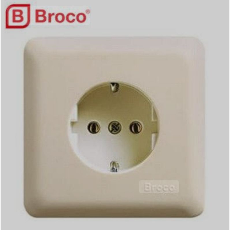 Stop Kontak IB BROCO Tanam Series 5511U New Gee Original BROCO