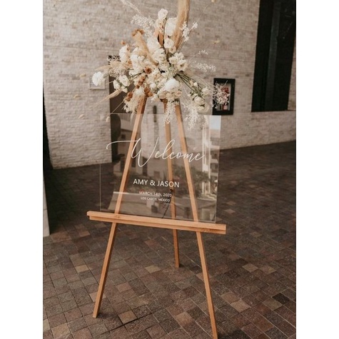 

Cashback Wooden easel 15 cmStanding tripod kayustand lukis