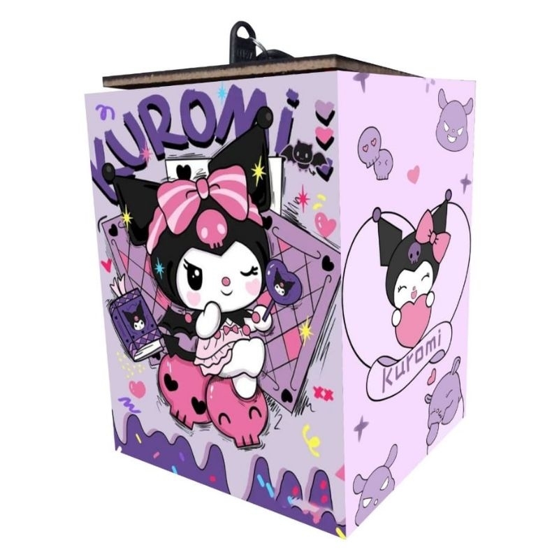 celengan gembok kunci karakter kuromi lucu viral ukuran jumbo