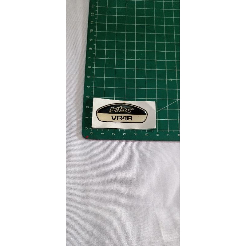 Stiker Helm Timbul Sticker Logo Helm Kbc VR4R