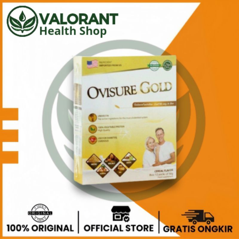 

OVISURE GOLD asli original milk susu vitamin tulang dan sendi nyeri otot keram kebas