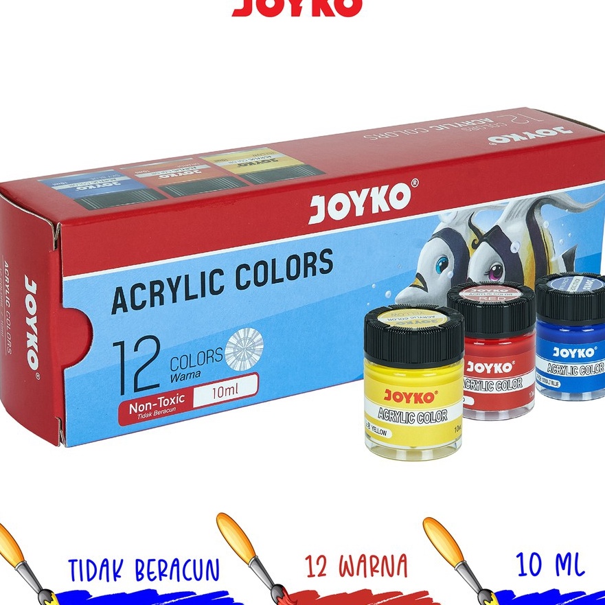 

Boom Cat Akrilik Acrylic Color Joyko ACC1ML