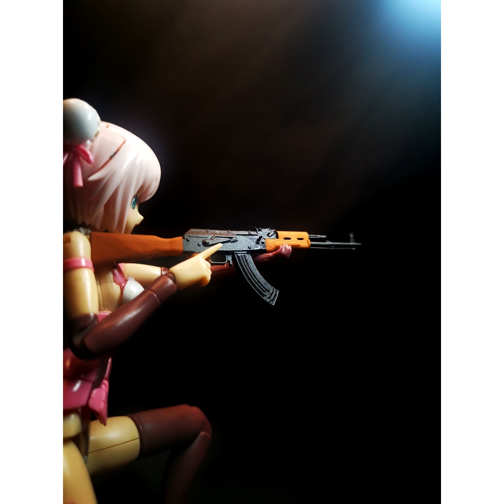 AK47 AK 47 1/12 Kitbash 39 Fragment Acc Figma Action Figure Little Armory SHF Frame Arms Girls Megam