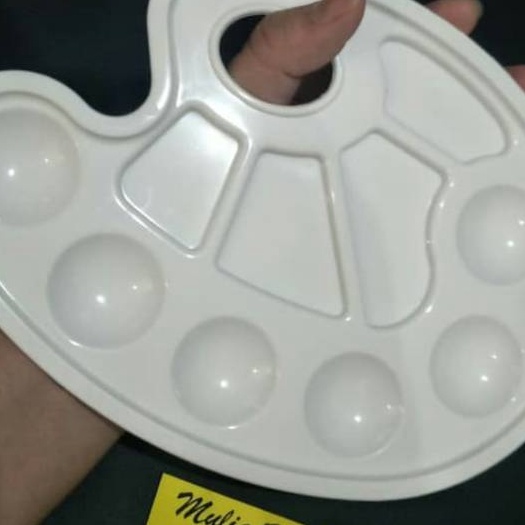 

Pilihan Palet Cat Air dengan Lubang Jari Palet Lukis Acrylic Minyak