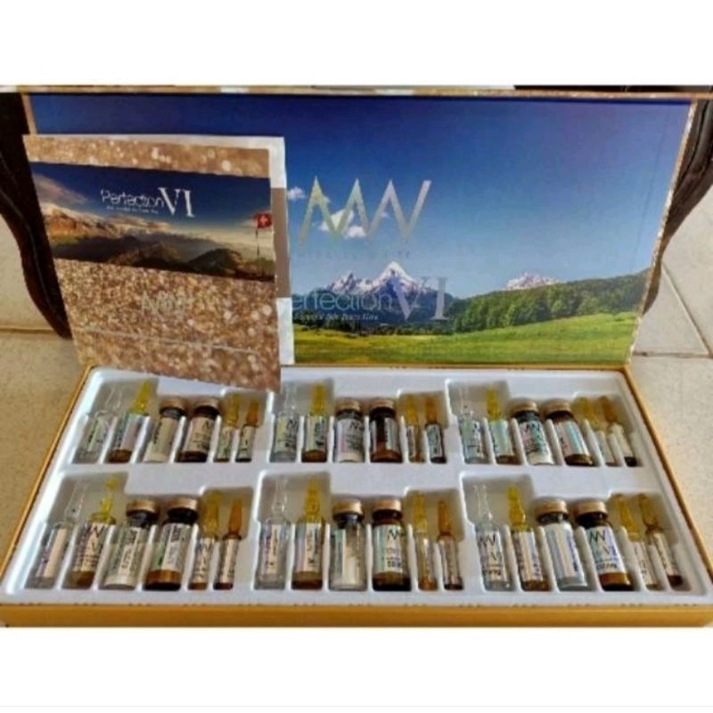 Mw perfection miracle white gold box