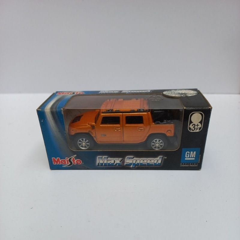 maisto hummer h2 concept diecast 1/64