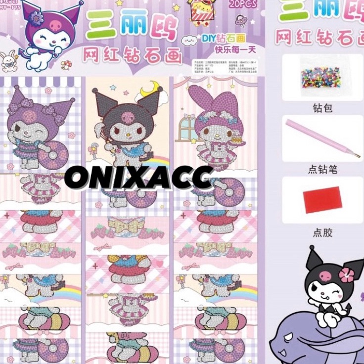 

KP8 ONIXASEMKASTIKER DIAMOND PAINTING MIXUE ISI 2