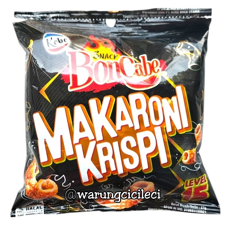 

SNACK BONCABE / BON CABE MAKARONI KRISPI LEVEL 15 - 27g