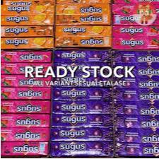 

PERMEN LUNAK SUGUS BOX SNACK JADUL ANEKA RASA STRAWBERRY BLACKCURRANT JERUK JAJANAN WARUNG MAKANAN RINGAN CEMILAN ANAK MANIS