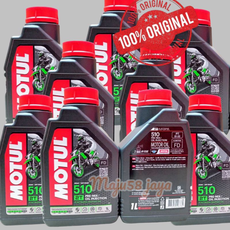 OLI MOTUL 2T OLI SAMPING MOTUL 2T 510 1 Liter Oli samping wangi