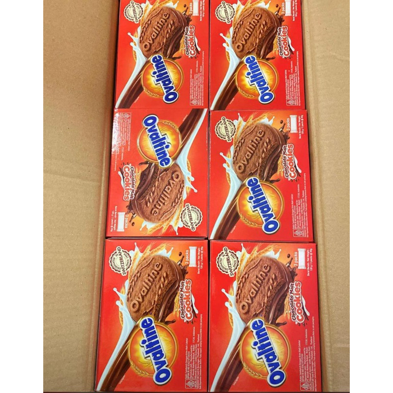 

Ovaltine Chocolate Malt Cookies 120 gr (3 packs @ 40gr)