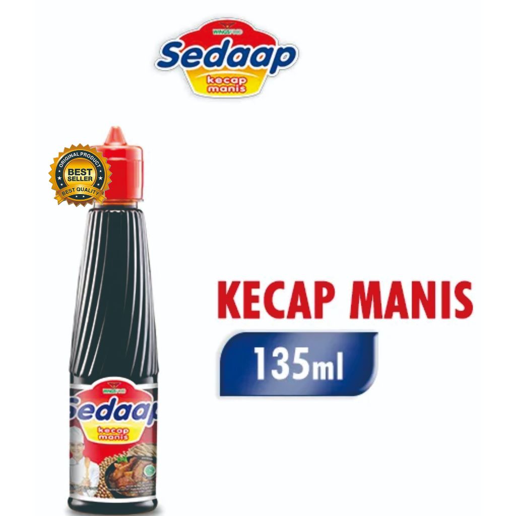 

Kecap sedap BOTOL 135ml / Kecap Manis Sedap Botol 135ml