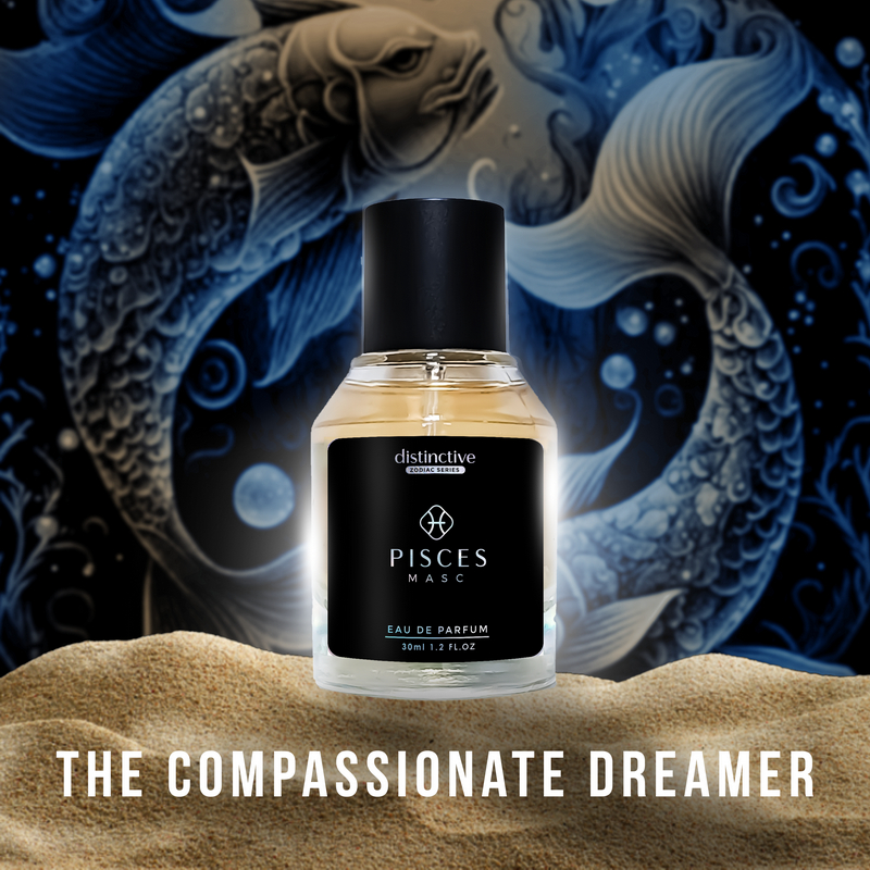 DISTINCTIVE - Parfum Pria Zodiak PISCES Masculine