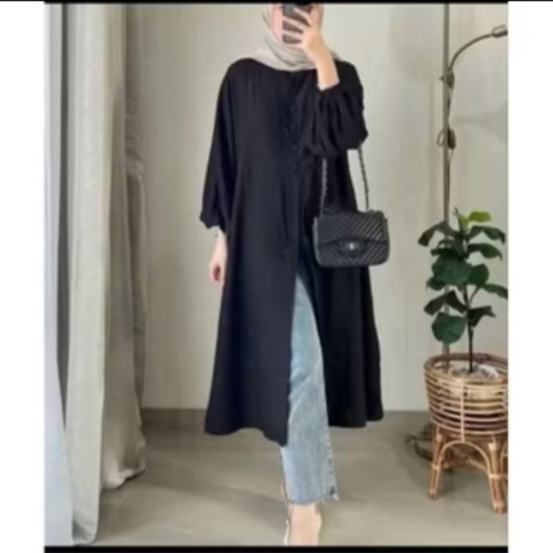 PROMO TUNIK CRINKLE AIRFLOW//TUNIK KRAH KEMEJA