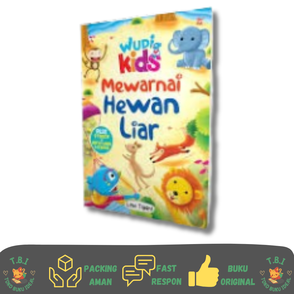 Wudi Kids Mewarnai Hewan Liar - Wahyu Media