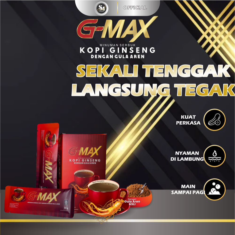 

KOPI G-MAX 1 BOX KOPI TAHAN LAMA PRIA AMAN 100% BPOM & HALAL