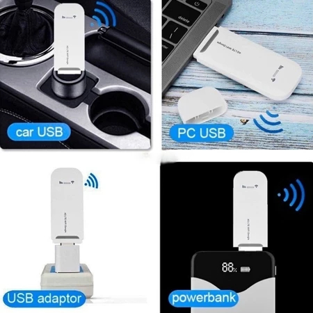 MODEM WIFI 4G USB TRAVEL PORTABLE WIRELESS TANPA KABEL ROUTER MODEM TRAVEL USB MOBILE